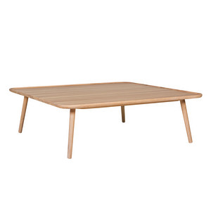 Love Coffee Table, Bleached Oak, 120 x 120 cm