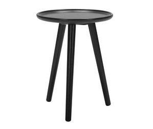 Love Coffee Table, Black, ø 40 cm