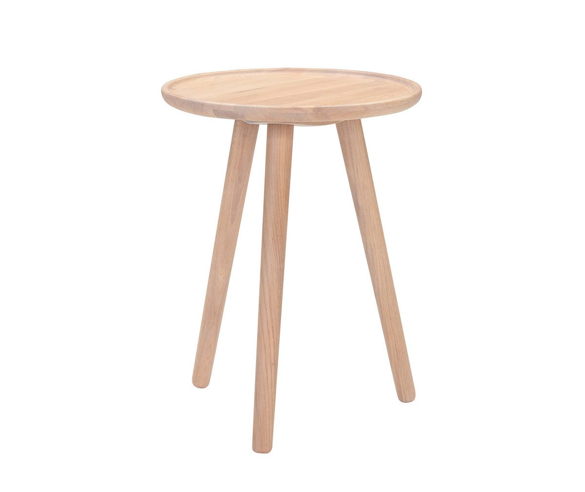 Sits Love-sohvapöytä valkaistu tammi, ⌀ 40 cm
