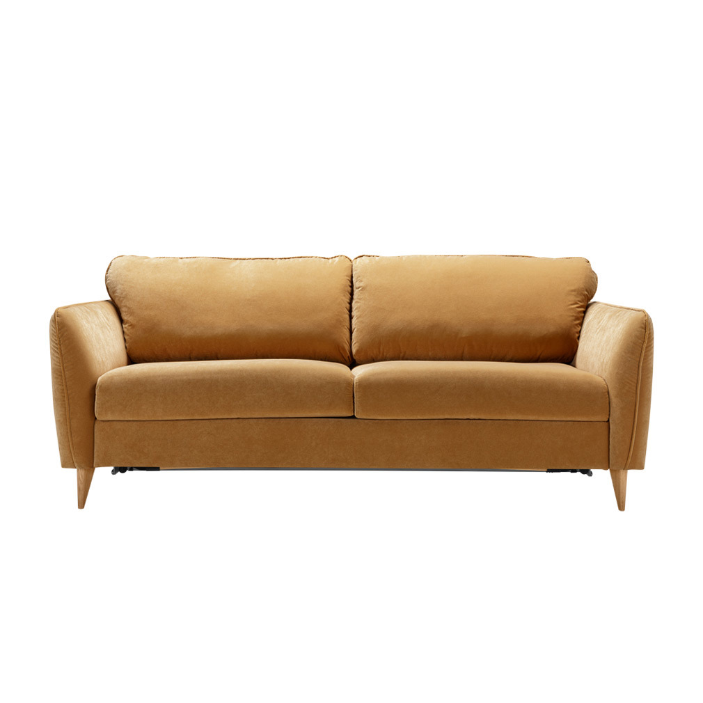 Sits Lucy-vuodesohva Classic Velvet -kangas 21 caramel, L 193 cm