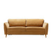 Lucy Sofa Bed, Classic Velvet Fabric 21 Caramel, W 193 cm