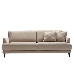 Macy-sohva, Sand-kangas beige, L 214 cm