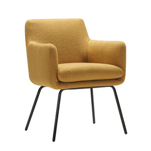Moa Bistro Chair, Willow Fabric 3 Yellow