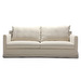 Sally-sohva, Linen-kangas L007 natural, L 223 cm