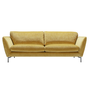 Stella-sohva, Elyot-kangas 7 keltainen, L 227 cm