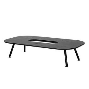 Tetris Coffee Table, Black, 50 x 100 cm