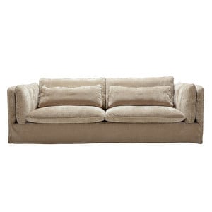 Vidar-sohva, Wildflower 2 -kangas beige, L 260 cm Vidar-sohva, Wildflower 2 -kangas beige, L 260 cm