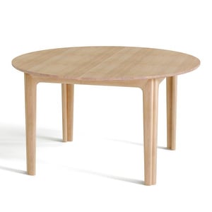 #112 Extendable Table, Oiled Solid Oak, ø 130-230cm