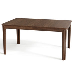 #26- jatkettava ruokapöytä, lakattu pähkinäviilu, 101 x 155/308 cm #26- jatkettava ruokapöytä, lakattu pähkinäviilu, 101 x 155/308 cm