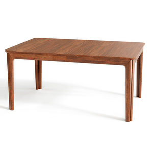 #26 Extendable Dining Table, Oiled Walnut Veneer, 101 x 155/308 cm