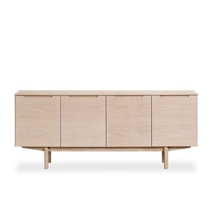 #306 Sideboard, White Oiled Oak Veneer, 194 x 79 cm