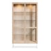 #452 Display Cabinet, White Oiled Oak, 162 x 100 cm
