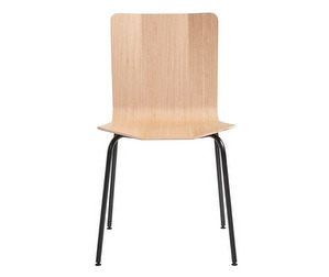 Chair #801, White-Oiled Oak, .