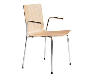 Chair #802, White-Oiled Oak, .