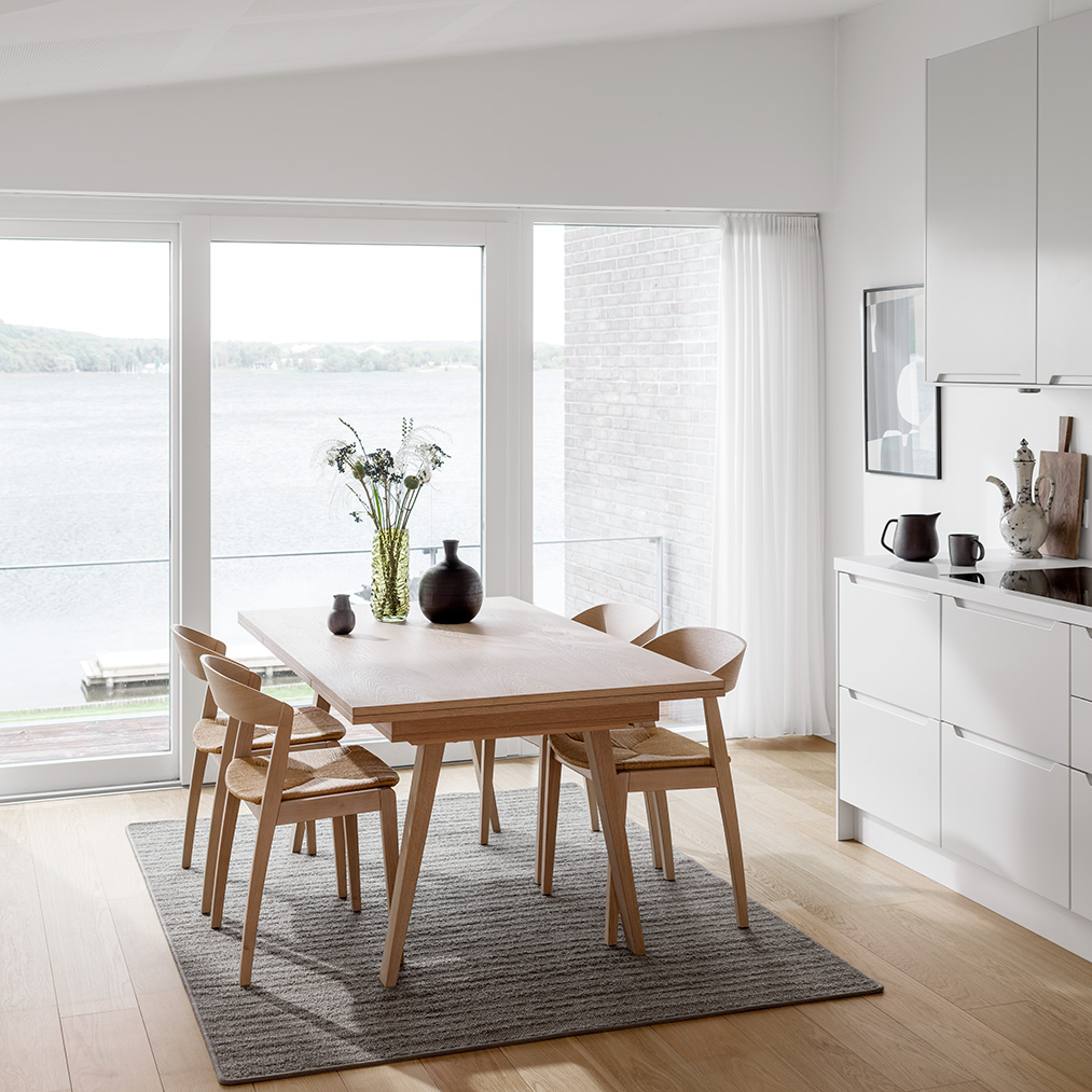 Skovby dining table and chairs cheap