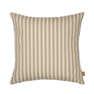 Strand Outdoor -tyynynpäällinen, sand/off-white, 50 x 50 cm
