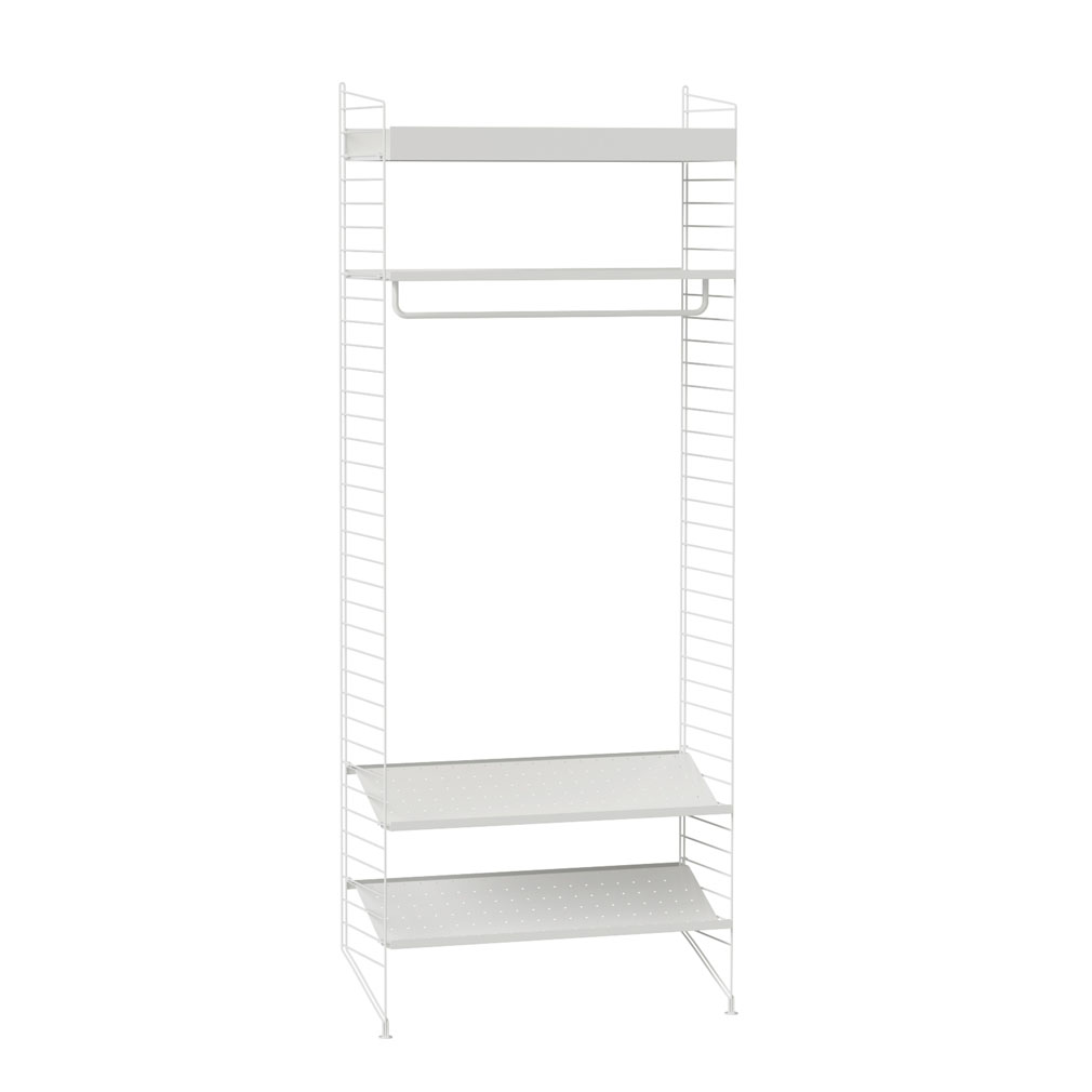String Furniture String System Shelf Unit, White | Vepsäläinen