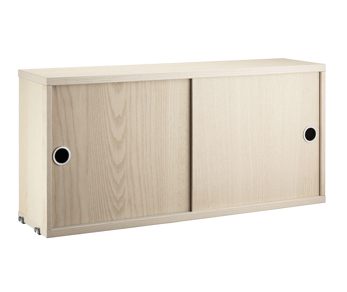 String System Cabinet 幅80cm奥行き30cm用 String Furniture String System Cabinet, Ash | Vepsäläinen