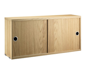 String System -kaappi, tammi, 78 x 20 cm
