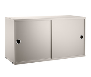 String System -kaappi, beige, 78 x 30 cm