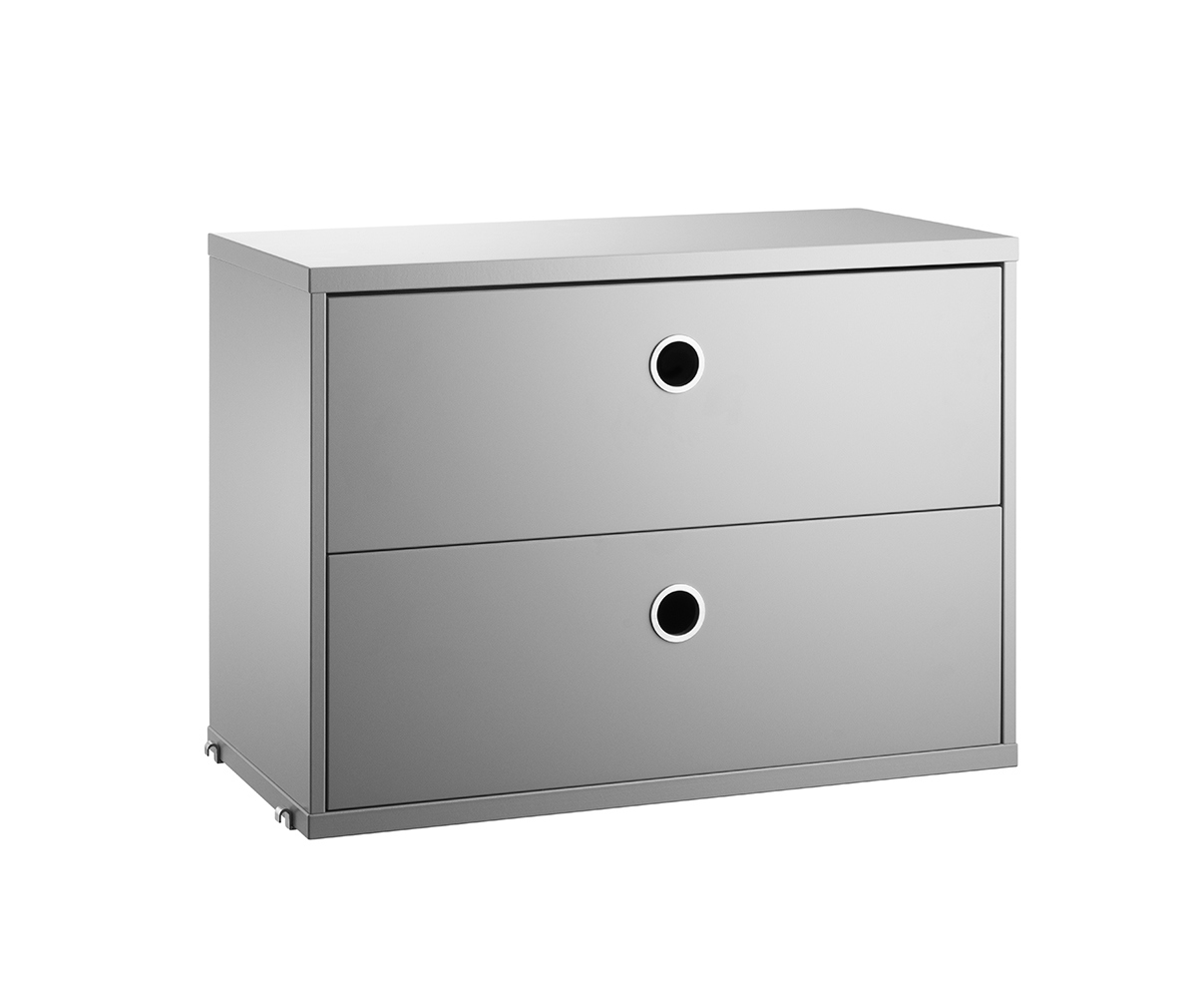 String Furniture String System Chest of Drawers Grey