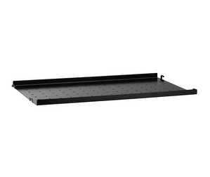 String System Metal Shelf, Black