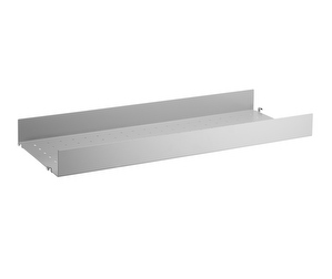 String System Metal Shelf, Grey
