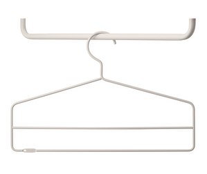 String Coat Hangers, Beige, Set of 4