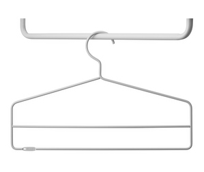String Coat Hangers, Grey, Set of 4