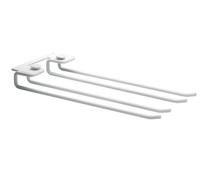 String Hanger Rack for Metal Shelf, White, 30 cm