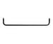 String Rod for Metal Shelf, Black, 58 cm
