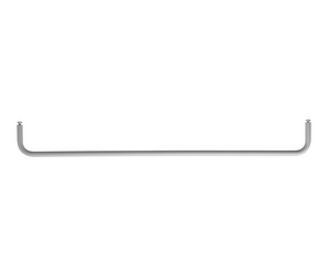 String Rod for Metal Shelf, Grey, 78 cm