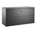 String System Chest of Drawers, Black Ash