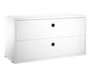 String System Chest of Drawers, White