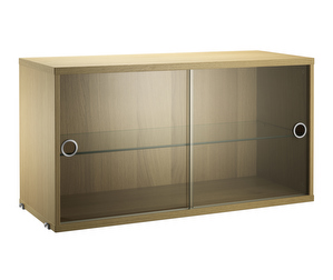 String System Display Cabinet, Ash