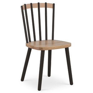 Piena Chair, Oak / Black / Recycled Leather, Special Edition