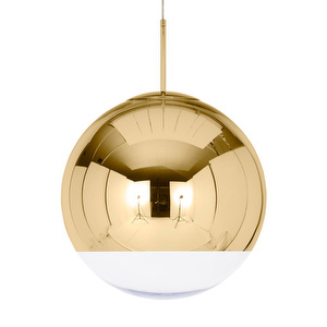 Mirror Ball -riippuvalaisin, kulta, ⌀ 50 cm