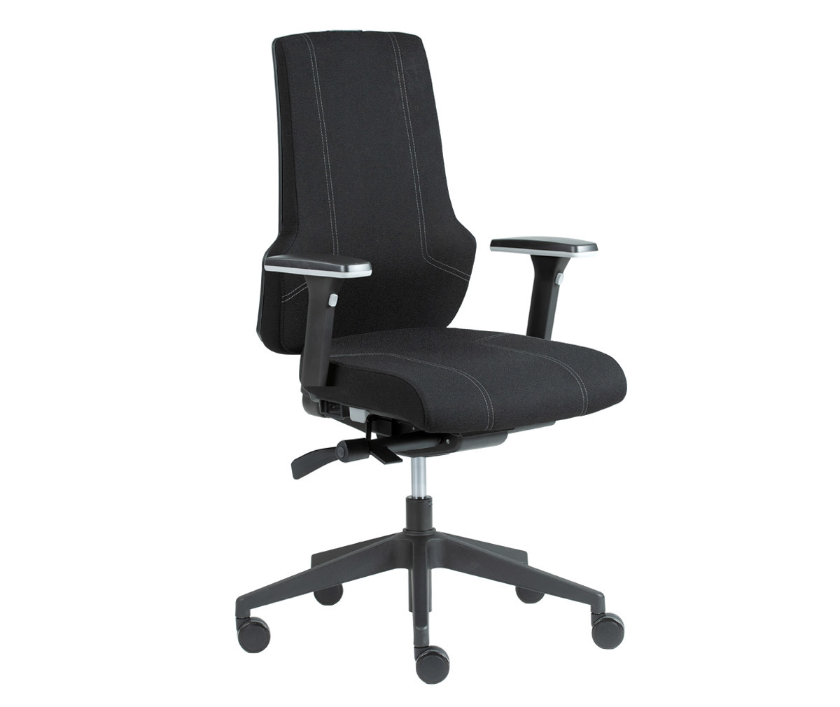 Toplux Comfo 3015 Office Chair Black, Armrests