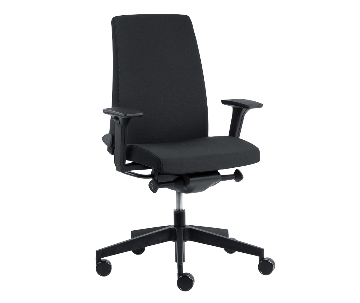 Toplux Motto 10 SL Office Chair Black, Armrests