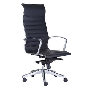 Sitio Deluxe High Office Chair, Black