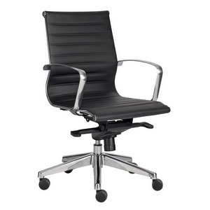 Sitio Deluxe Medium Office Chair, Black