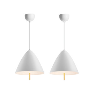 Acorn-riippuvalaisimet, valkoinen, 2 kpl