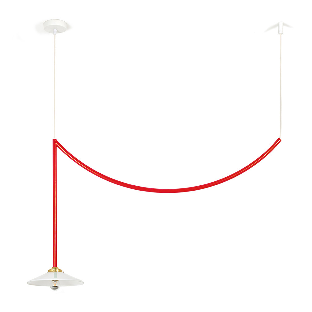 Valerie Objects Ceiling Lamp N°5 -kattovalaisin punainen
