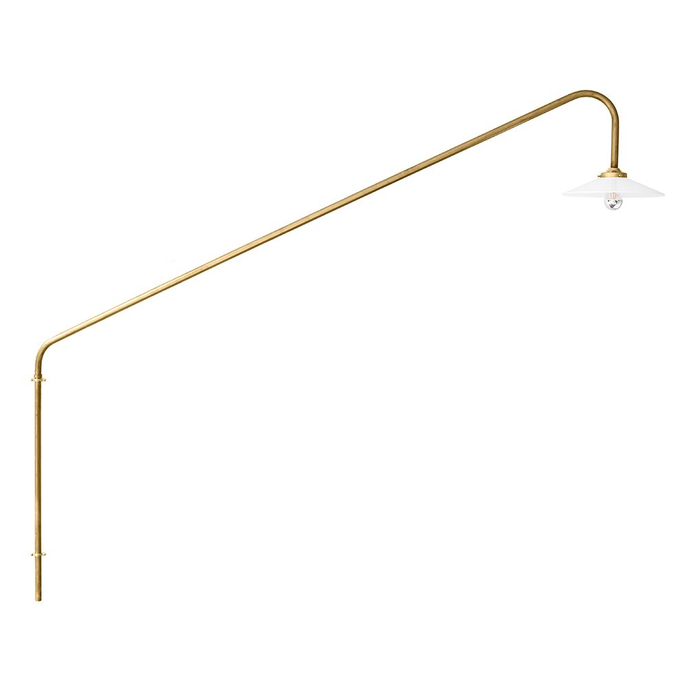 Valerie Objects Hanging Lamp N°1 Brass, 140 x 175 cm