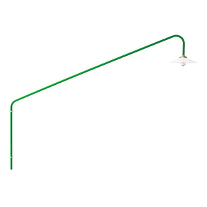 Hanging Lamp N°1, Green, 140 x 175 cm