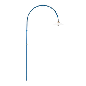 Hanging Lamp N°2, Blue, 75 x 180 cm