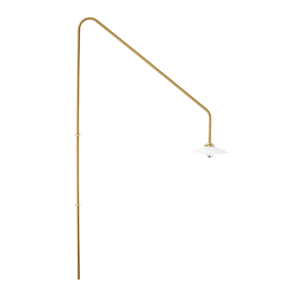 Valerie Objects Hanging Lamp N°4 Brass, 90 x 180 cm