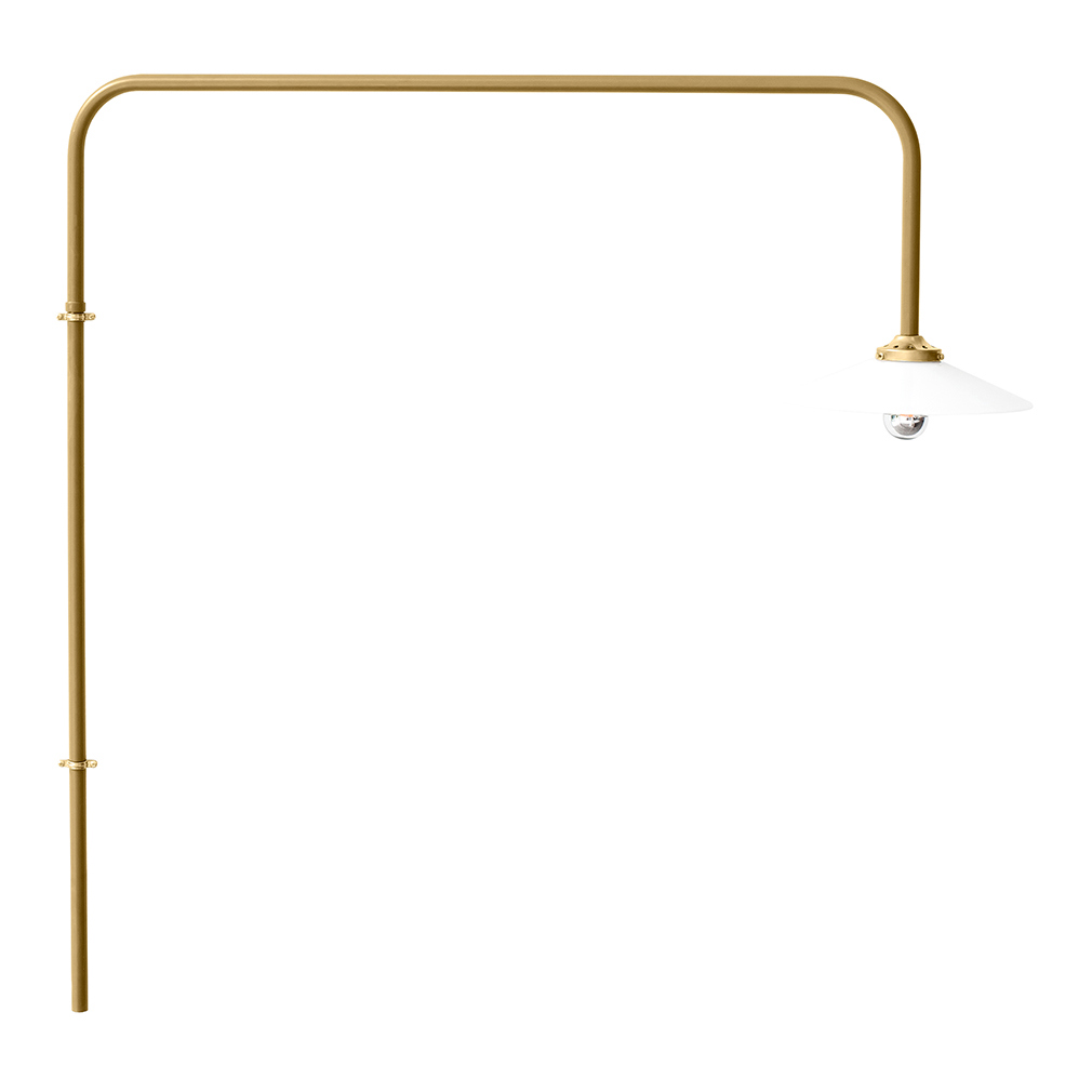 Valerie Objects Hanging Lamp N°5 Brass, 90 x 100 cm