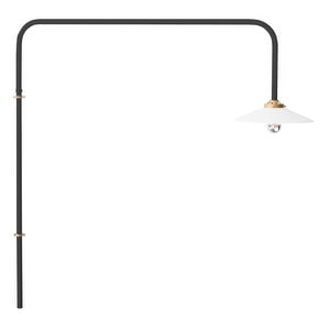 Hanging Lamp N°5 -seinävalaisin, musta, 90 x 100 cm