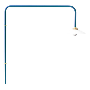 Hanging Lamp N°5, Blue, 90 x 100 cm